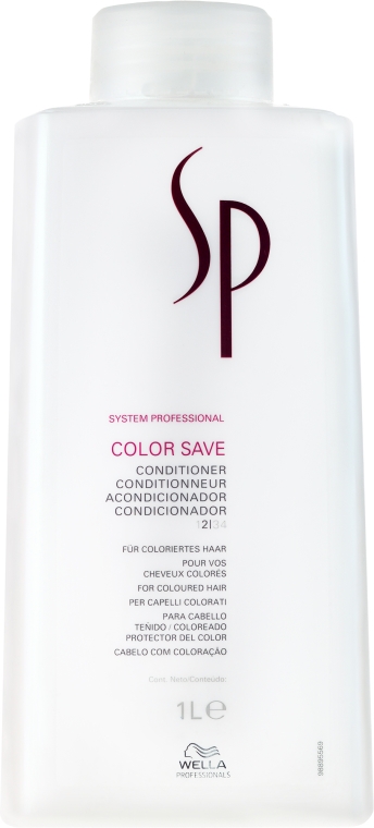 Odżywka do włosów farbowanych - Wella SP Color Save Conditioner — Zdjęcie N3