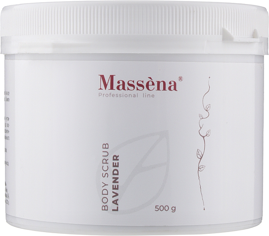 Lawendowy peeling do ciala - Massena Body Scrub Lavender  — Zdjęcie N1