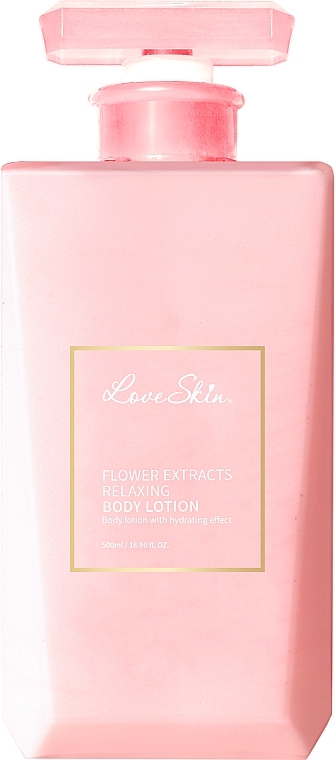 Relaksujący balsam do ciała z ekstraktami kwiatowymi - Love Skin Flower Extracts Relaxing Body Lotion — Zdjęcie N1