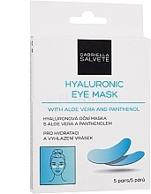 Hialuronowe płatki pod oczy z aloesem i pantenolem - Gabriella Salvete Hyaluronic Eye Mask  — Zdjęcie N1