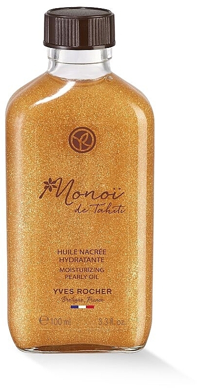 Nawilżający olejek do ciała i włosów z olejem monoi - Yves Rocher Monoi Moisturizing Pearly Oil — Zdjęcie N1