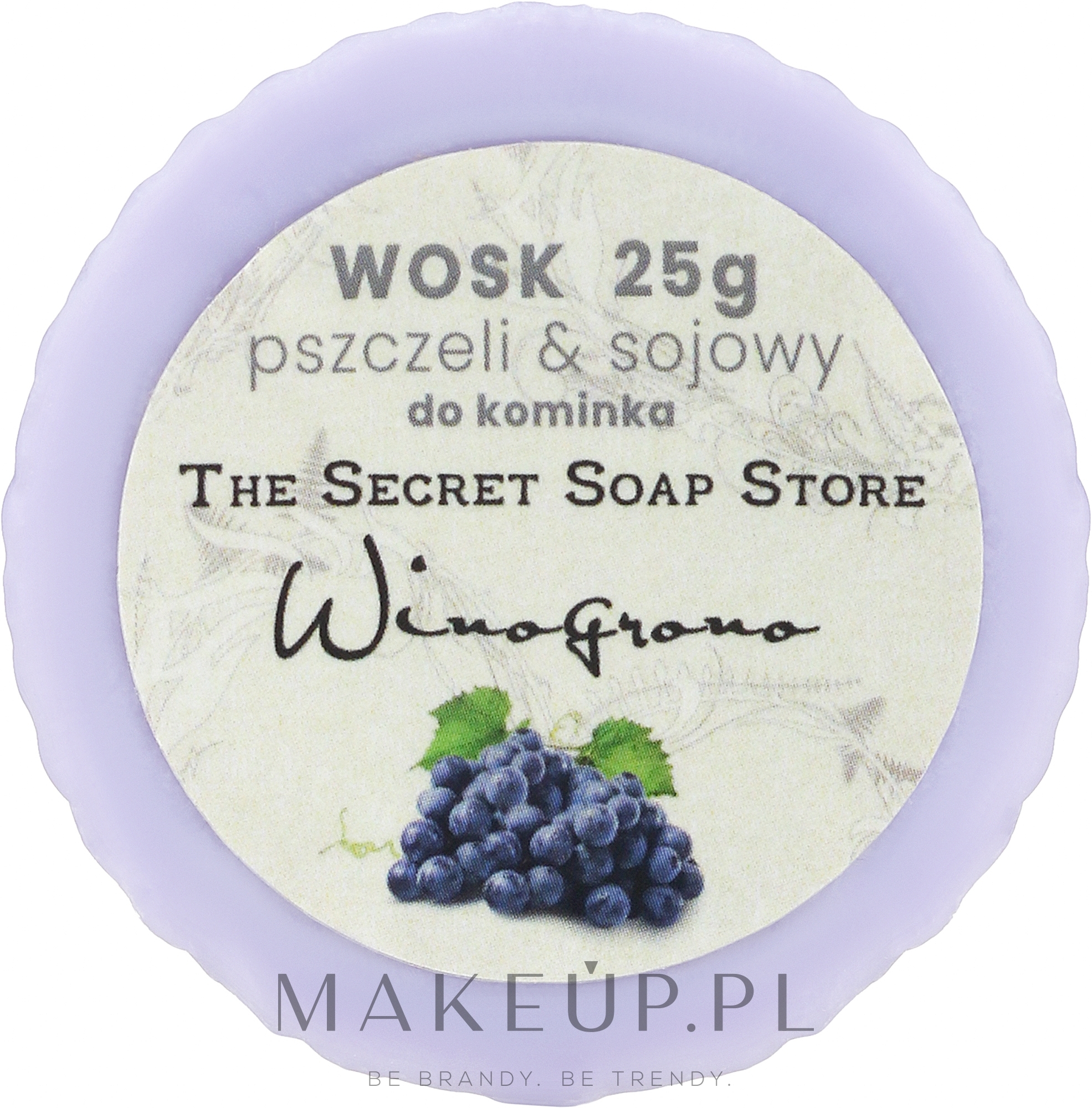 Wosk do kominka Winogrono - Soap&Friends Wox Grapes — Zdjęcie 25 g