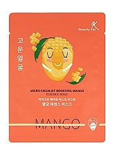 Kup Nawilżająco-rozświetlająca maska do twarzy w płachcie - Beauty Kei Micro Facialist Boosting Mango Essence Mask