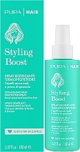 Termoochronny lakier do włosów ułatwiający rozczesywanie - Pupa Styling Boost Detangling Heat Protector Spray — Zdjęcie N2