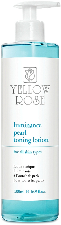 Tonizujący balsam do twarzy z ekstraktem z pereł - Yellow Rose Luminance Pearl Toning Lotion — Zdjęcie N2