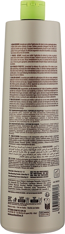 PRZECENA! Krem-utleniacz - Echosline Hydrogen Peroxide Stabilized Cream 20 vol (6%) * — Zdjęcie N6