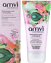 Kup Detoksykująca maska do twarzy z zielona glinką - Amvi Cosmetics