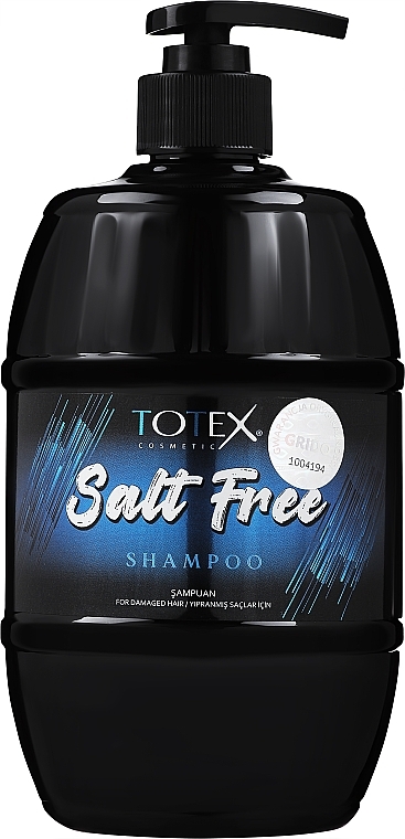 PRZECENA! Szampon do włosów zniszczonych - Totex Cosmetic Salt Free For Damaged Hair Shampoo * — Zdjęcie N1