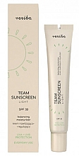 Kup Nawilżająco-regulujący krem do twarzy na dzień SPF 30 - Resibo Team Sunscreen Light Balancing Moisturizer