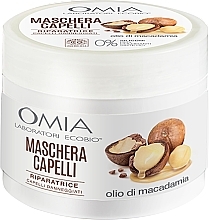 Kup Maska do włosów z olejem makadamia - Omia Laboratori Ecobio Macadamia Oil Hair Mask