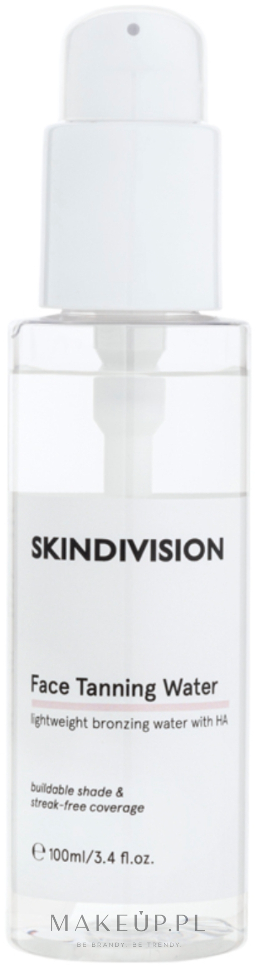 Brązujący spray do twarzy - SkinDivision Face Tanning Mist — Zdjęcie 100 ml