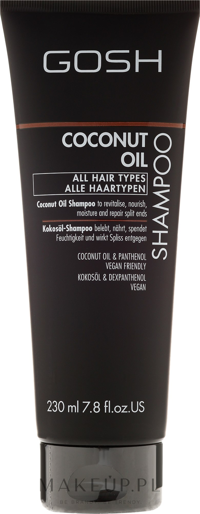 Szampon do włosów z olejem kokosowym - Gosh Copenhagen Coconut Oil Shampoo — Zdjęcie 230 ml