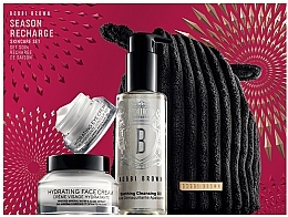 Zestaw - Bobbi Brown Season Recharge Skincare Set (cl/oil/100ml + f/cr/50ml + eye/cr/15ml + pouch) — Zdjęcie N2