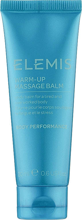 Rozgrzewający balsam do masażu ciała - Elemis Warm-Up Massage Balm — Zdjęcie N1