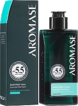 Szampon przeciw wypadaniu do włosów cienkich i łamliwych - Aromase Anti-Hair Loss Essential Shampoo — Zdjęcie N2