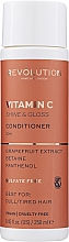 Kup PRZECENA! Odżywka do włosów pozbawionych blasku - Makeup Revolution Vitamin C Shine & Gloss Conditioner *