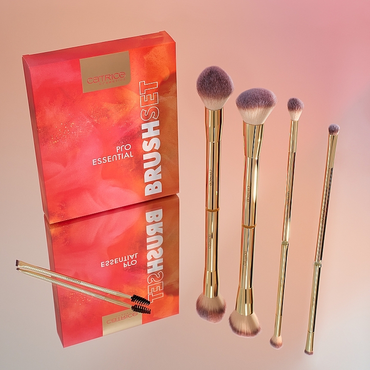 Zestaw pędzli do makijażu - Catrice Pro Essential Brush Set — Zdjęcie N4