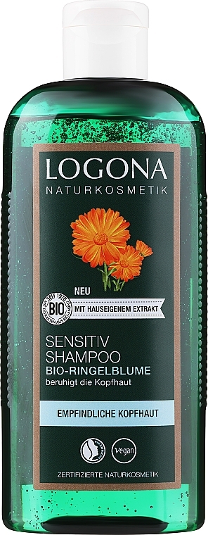 Szampon do suchej i wrażliwej skóry głowy z wyciągiem z akacji - Logona Hair Care Sensitive Shampoo Organic Acacia