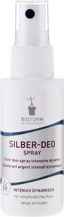 Dezodorant w sprayu - Bioturm Silber-Deo Intensiv Dynamisch Spray No.87 — Zdjęcie N1