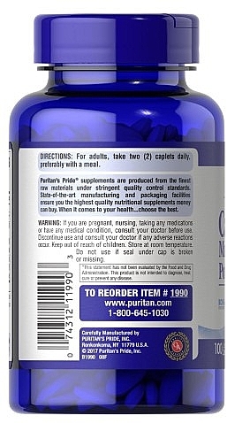 Suplement diety Wapń, magnez i potas - Puritan's Pride Calcium Magnesium and Potassium — Zdjęcie N2