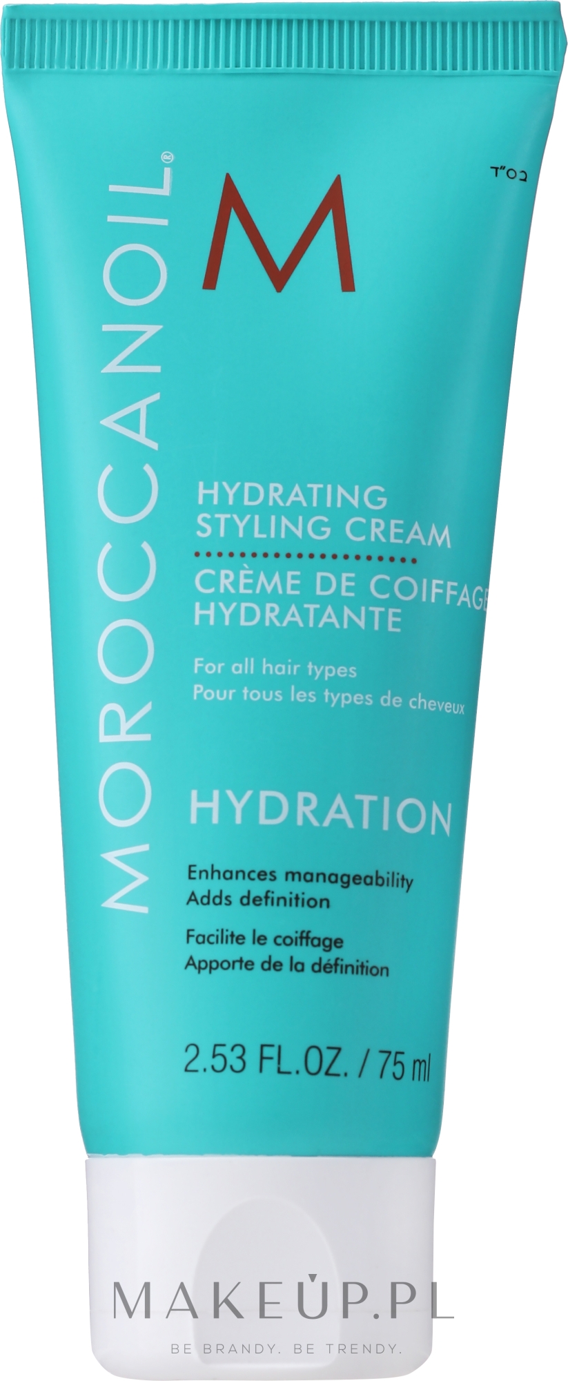 Nawilżający krem do stylizacji włosów - Moroccanoil Hydrating Styling Cream — Zdjęcie 75 ml