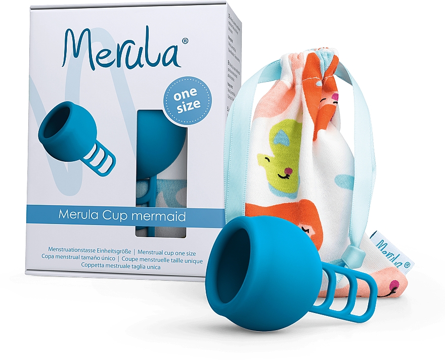 Kubeczek menstruacyjny, one size - Merula Cup Mermaid — Zdjęcie N1