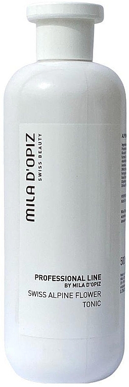 Tonik do twarzy - Mila D’Opiz Professional Swiss Alpine Flower Tonic — Zdjęcie N1