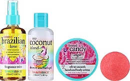 Zestaw - Treaclemoon The Happy Collection (sh/gel/100ml + mist/100ml + bath/riz/80g + h/b/cr/50ml) — Zdjęcie N2