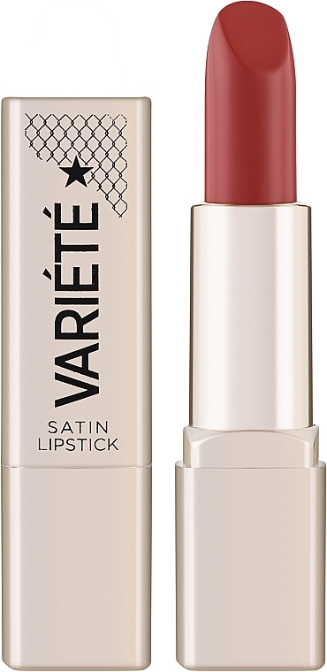 Pomadka w sztyfcie - Eveline Cosmetics Variété Satin Lipstick — Zdjęcie N1