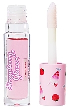 Błyszczyk do ust - I Heart Revolution Strawberry Glaze Lip Gloss  — Zdjęcie N2