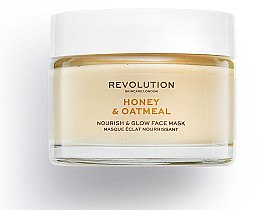 Kup Maska do twarzy Miód i płatki owsiane - Makeup Revolution Honey & Oatmeal Nourish & Glow Face Mask