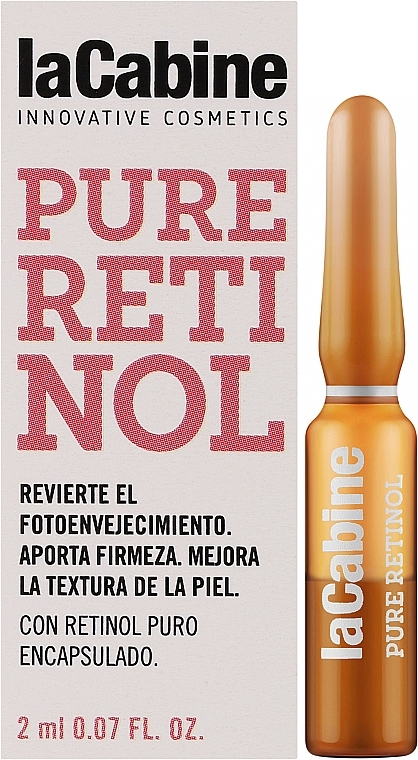 Ampułki do pielęgnacji twarzy z retinolem - La Cabine Retinol Pure Ampoules — Zdjęcie N2