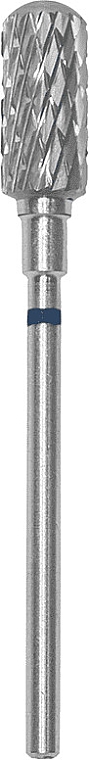 Frez z węglików spiekanych, zaokrąglony cylinder, 6 mm/14 mm, niebieski - Staleks Pro Expert Rounded Cylinder — Zdjęcie N1