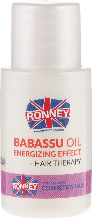 Olej babassu do włosów - Ronney Professional Babassu Oil Energizing Effect Hair Therapy — Zdjęcie N2