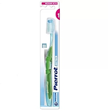 Szczoteczka średnio twarda, zielona - Pierrot Oxygen Medium Toothbrush — Zdjęcie N1