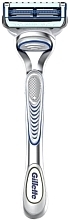 PRZECENA!  Zestaw - Gillette SkinGuard Sensitive (razor + shave/gel/200ml) * — Zdjęcie N4