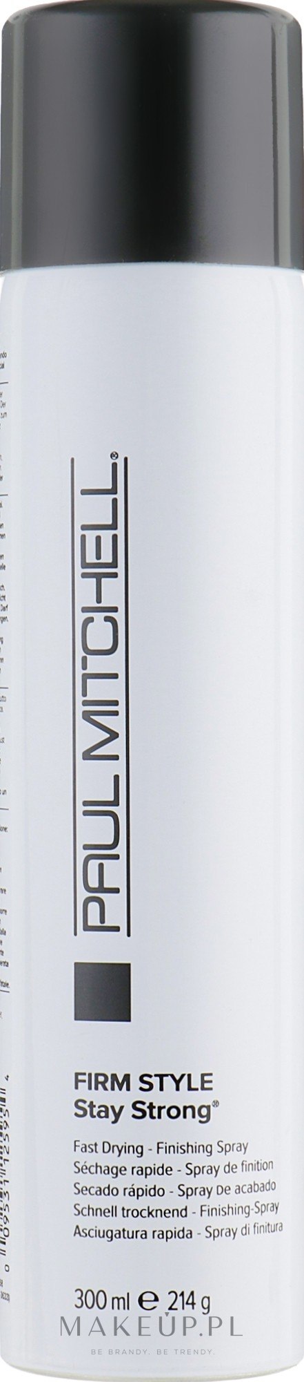 Lakier do włosów - Paul Mitchell Firm Style Stay Strong Finishing Spray — Zdjęcie 300 ml