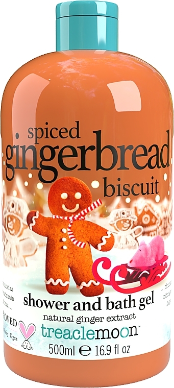 Żel pod prysznic i do kąpieli - Treaclemoon Spiced Gingerbread Biscuit Shower And Bath Gel — Zdjęcie N1