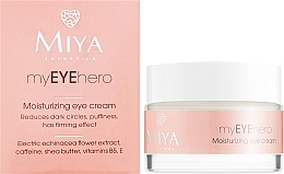 Nawilżający krem pod oczy - Miya Cosmetics My Eye Hero Moisturizing Eye Cream — Zdjęcie N2
