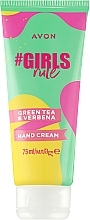 Krem do rąk Werbena i zielona herbata - Avon #Girls Rule Green Tea And Verbena Hand Cream  — Zdjęcie N1
