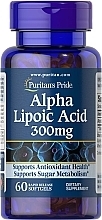 Kwas alfa liponowy - Puritan's Pride Alpha Lipoic Acid 300 Mg — Zdjęcie N1