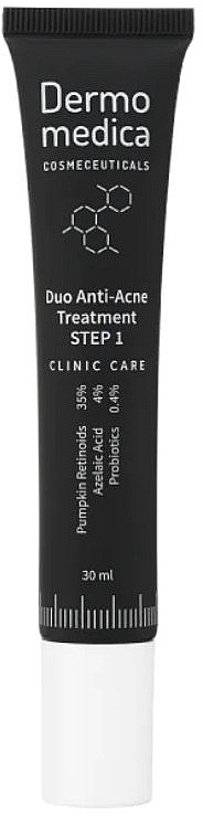 Maska retinoidowa do leczenia trądziku - Dermomedica Duo Anti-Acne Treatment Step 1 — Zdjęcie N1