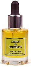 Olejek eteryczny - Cereria Molla Lemon & Cinnamon Essential Oil Soluble In Water — Zdjęcie N1