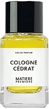 Matiere Premiere Cologne Cedrat - Woda perfumowana  — Zdjęcie N1