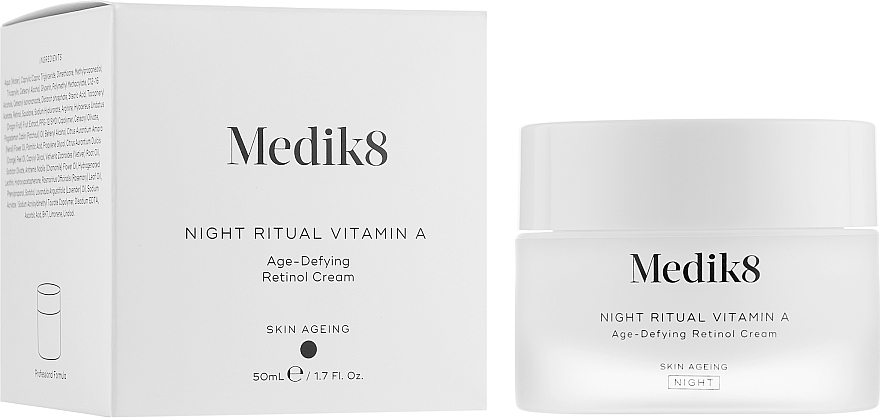 Przeciwstarzeniowy krem do twarzy z retinolem - Medik8 Night Ritual Vitamin A