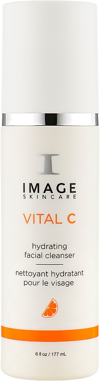 Nawilżające mleczko oczyszczające z witaminą C - Image Skincare Vital C Hydrating Facial Cleanser — Zdjęcie N1