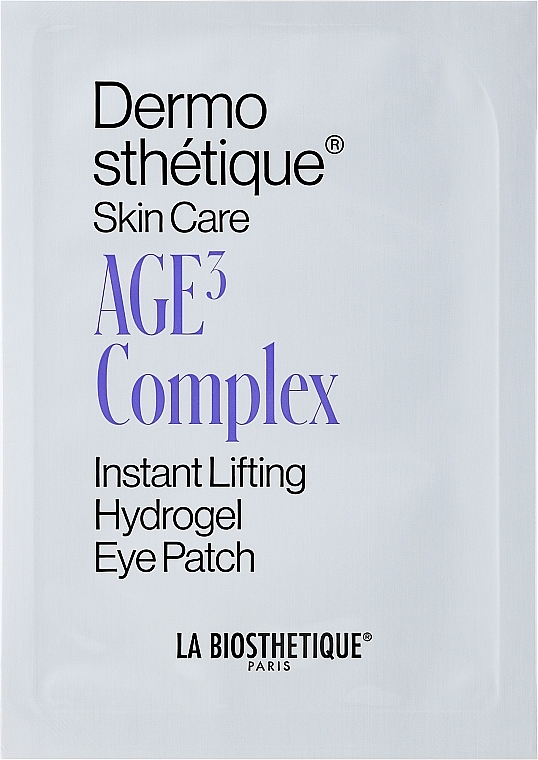 Liftingujące hydrożelowe płatki pod oczy - La Biosthetique Dermosthetique Skin Care Age3 Complex Instant lifting Hydrogel Eye Patch — Zdjęcie N1