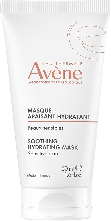 Maseczka kojąco-nawilżająca - Avene Soothing Hydrating Mask — Zdjęcie N1