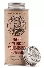 Puder zwiększający objętość - Captain Fawcett Matt Styling And Volumising Hair Powder — Zdjęcie N1