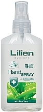 Antybakteryjny spray do rąk Aloe Vera - Lilien Hand Spray Aloe Vera — Zdjęcie N1